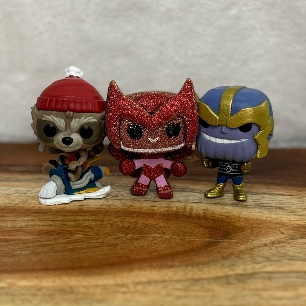 Funko Pop Marvel 2022 advent calendar lot of 3